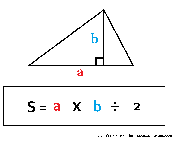 三角形の面積 Php三角形の面積を計算 Knagawa16